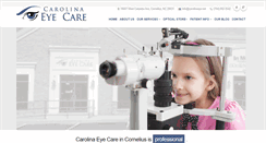 Desktop Screenshot of carolinaeye.net